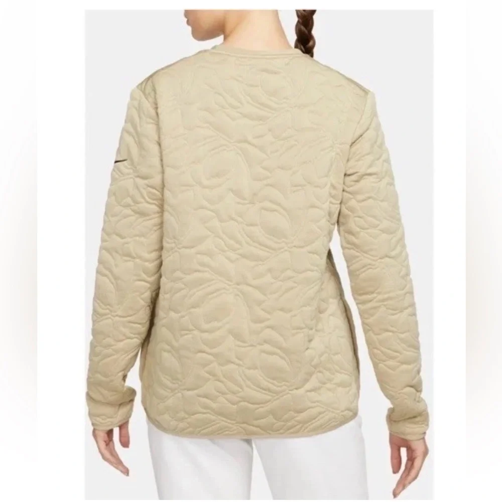 NIKE DRI-FIT MID-LAYER GOLF LONG SLEEVE PULLOVER WOMENS SIZE M